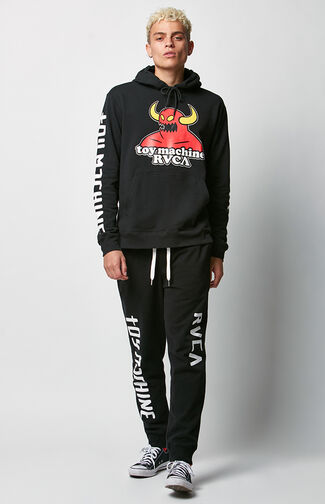 Rvca toy machine hoodie Clearance