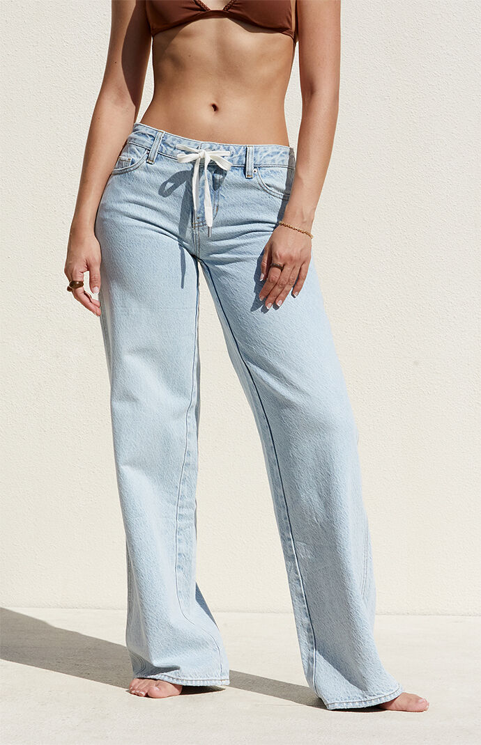 PacSun Boutique Blue Mom Jeans at