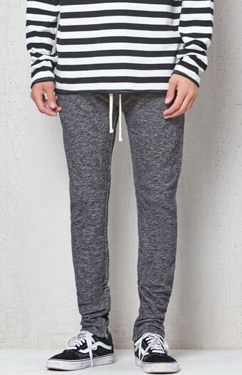 skinny fleece jogger pants