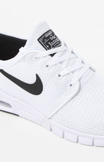 nike stefan janoski max black mesh