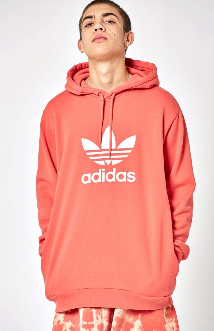 adidas hoodie pink mens