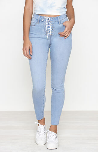 pacsun high rise jeggings