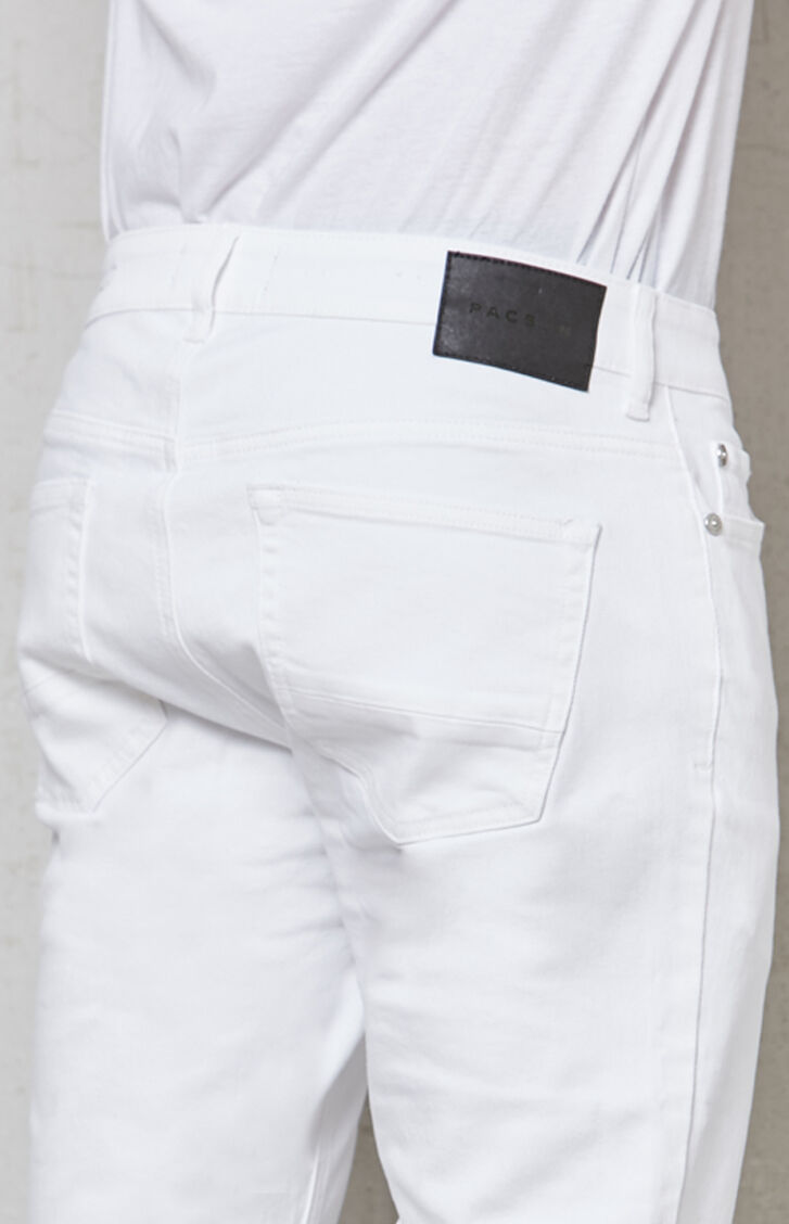 pacsun white striped jeans