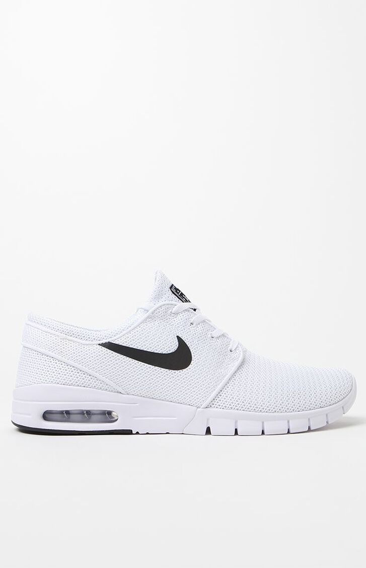 nike stefan janoski max black mesh