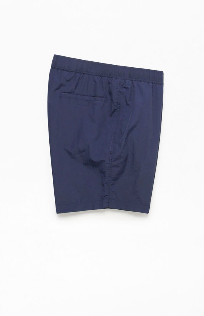 pacsun solid 17" swim trunks