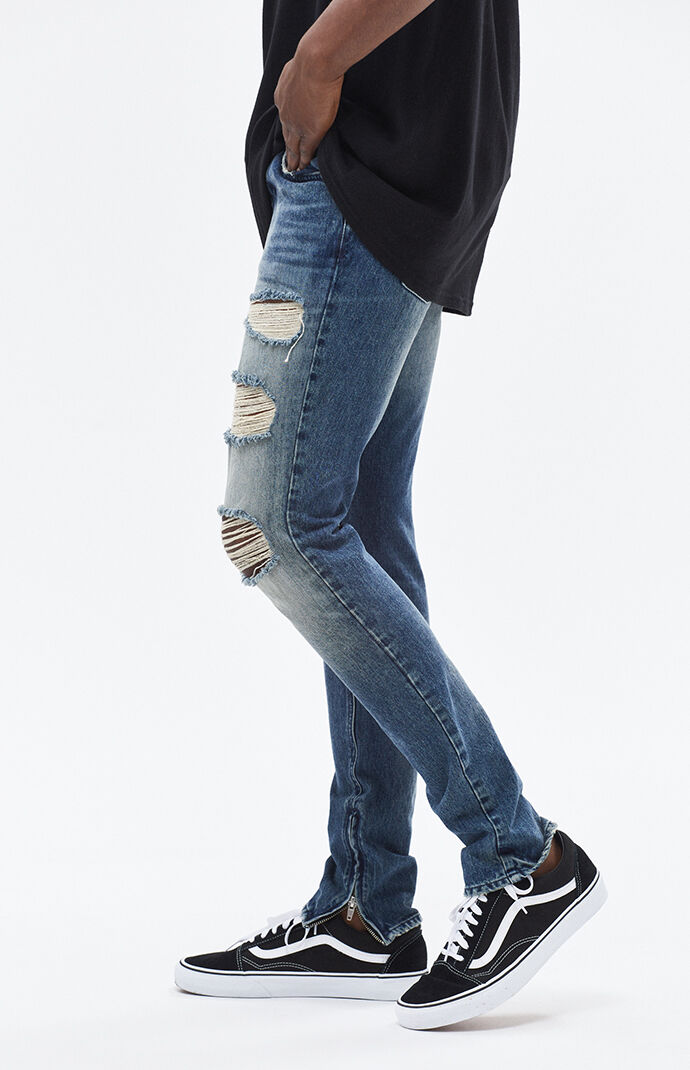 pacsun stacked skinny jeans