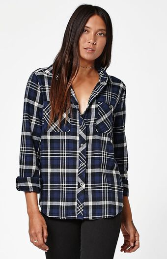 LA Hearts Plaid Flannel Button-Down Shirt at PacSun.com LA Hearts Plaid Flannel Button-Down Shirt at PacSun.com