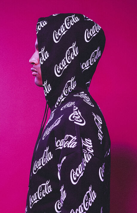 Pacsun coca cola hoodie clearance