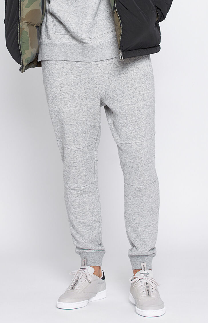 pacsun light grey sweatpants