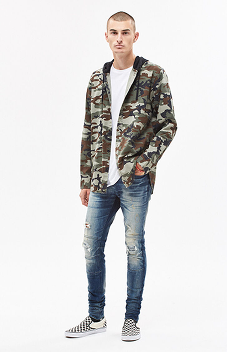 pacsun stacked skinny