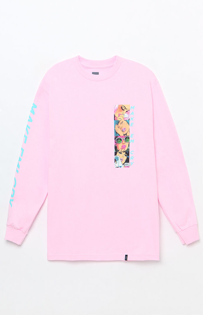 HUF - HUF ロンT L MAKE EM CRY PT 2 L/S TE ホワイトの+inforsante.fr