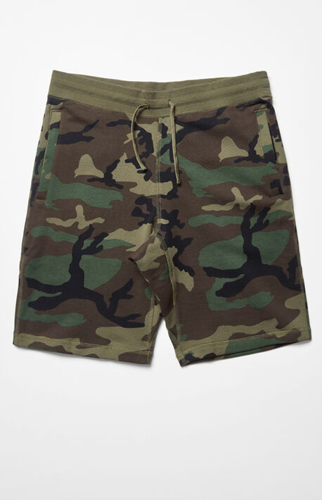 nike sb everett camo sweat shorts