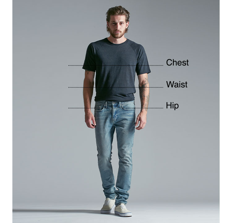 mens size chart