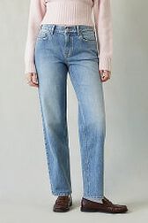 Womens Crop straight Jeans