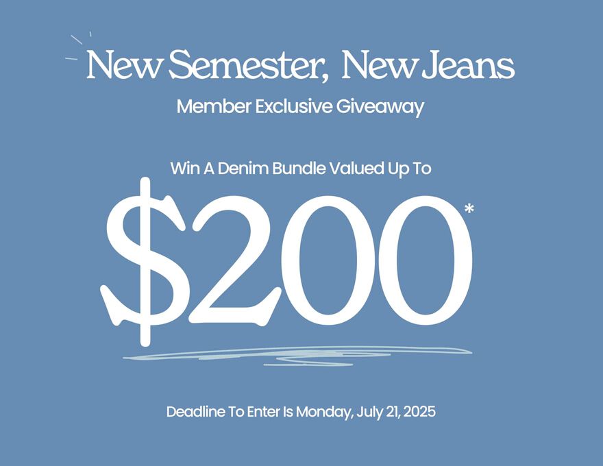 Score $200 worth of Pacsun denim. Deadline to enter is Monday, July 21, 2025