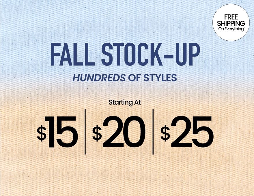 Extra 30% Off* New Fall Collection