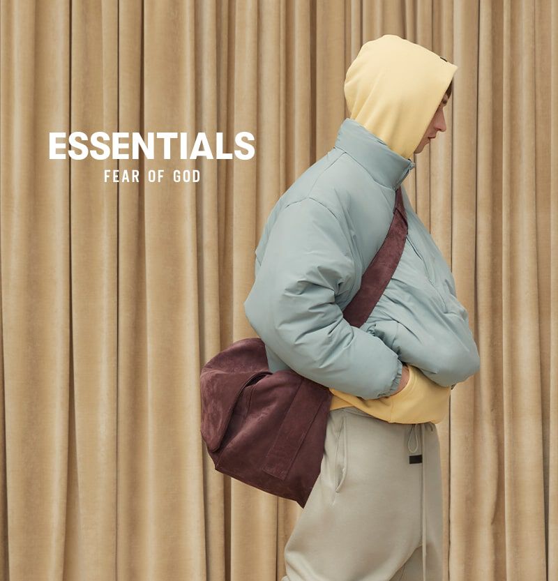 FOG Essentials ロゴ ワッフル ラガーシャツ ブルー XXL 直販最安値