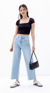 Womens Wide Jeans