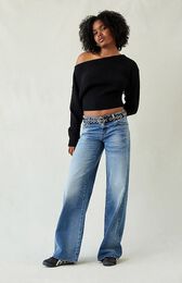 Womens Baggy Jeans