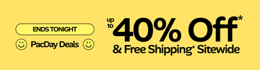 PacDay Deals Up To 40% Off* & Free Shipping* Sitewide