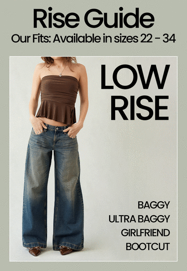 Women's Denim Rise Guide
