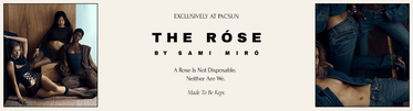 Exclusively at Pacsun THE RÓSE BY SAMI MIRO  A rose is not disposable.  Neither are we. Made to be kept.