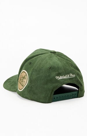 LA Dodgers Suede Pro Snapback Hat image number 3