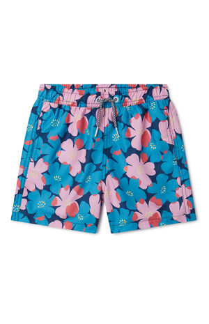 Kids Sully Floral 5.5" Swim Trunks image number 1