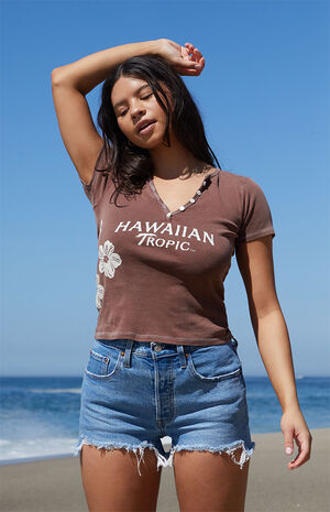 Short Sleeve Henley T-Shirt image number 1