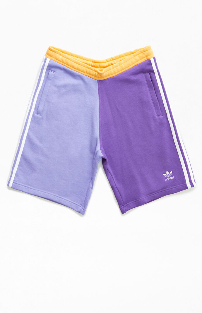 Blocked Trefoil Sweat Shorts