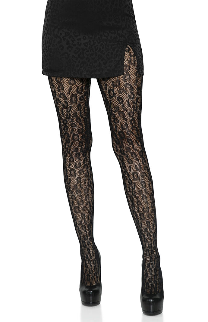 Leg Avenue Costume Leopard Net Tights