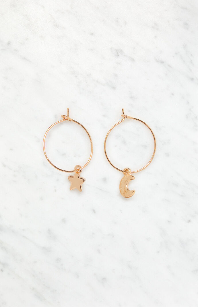 Star & Moon Earrings