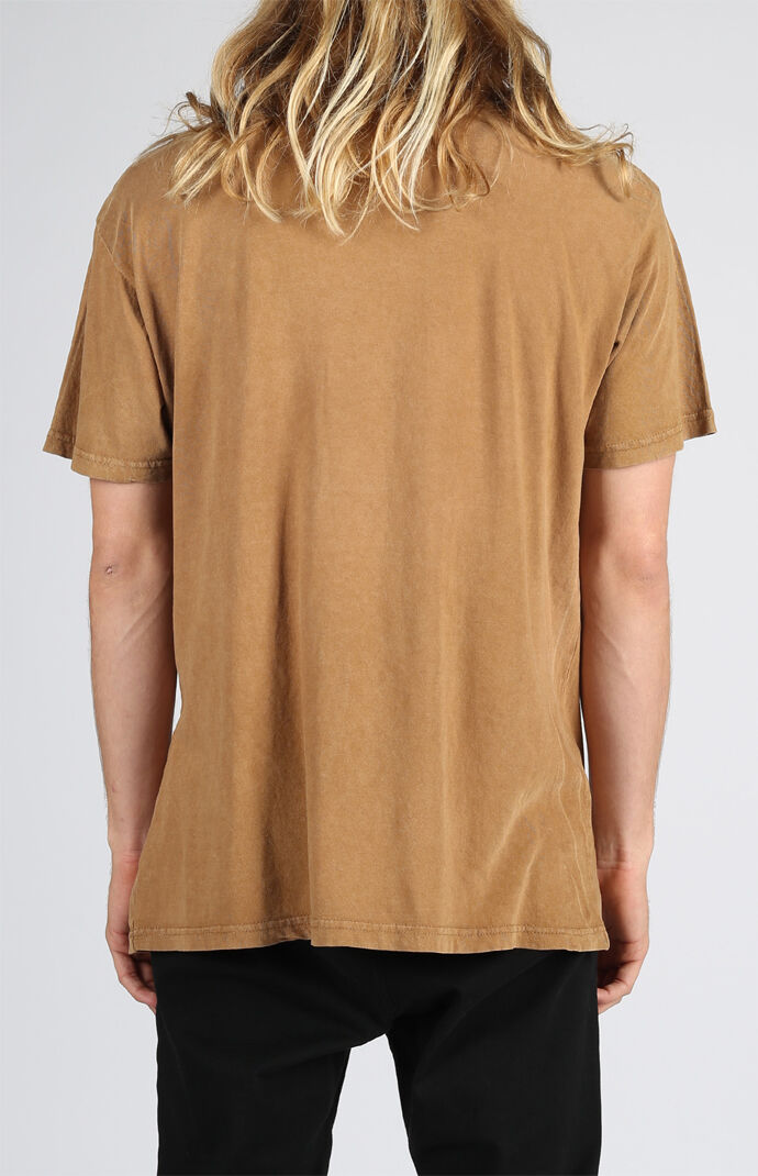 Tan Vintage Wash T-Shirt
