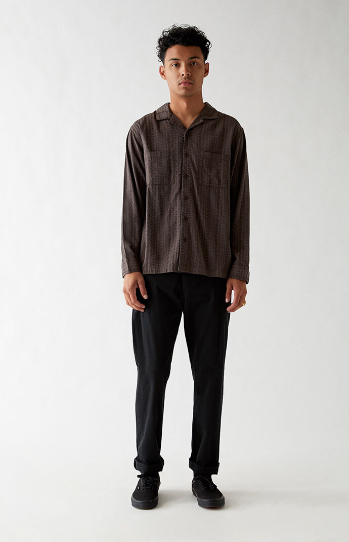 Cubana Long Sleeve Camp Shirt