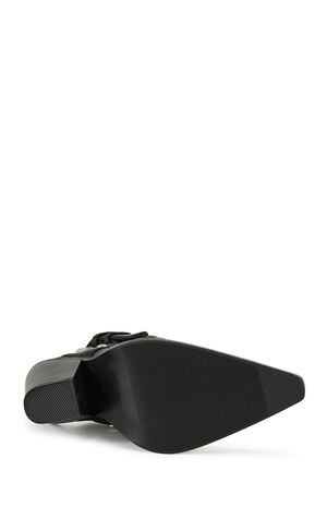 Women's Black Western Booties image number 4