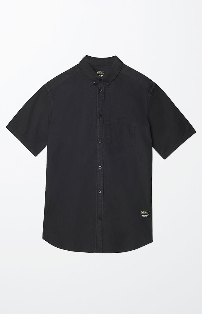 Oden Palms Short Sleeve Button Up Shirt