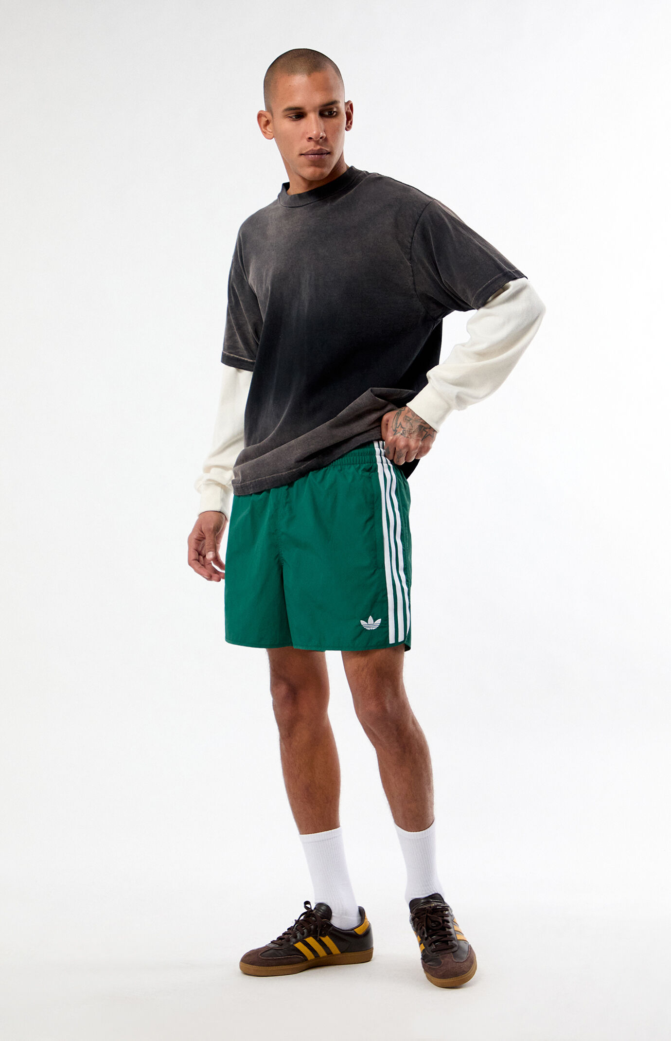 adidas Green Sprinter Shorts