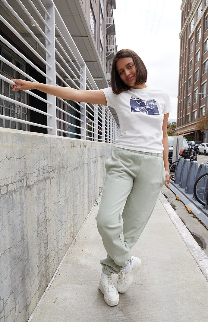 Pacsun rosa shop sweatpants