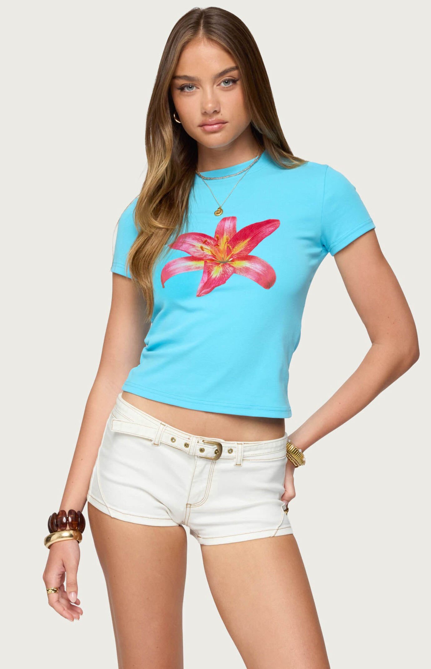 Edikted Daylily T-Shirt | PacSun