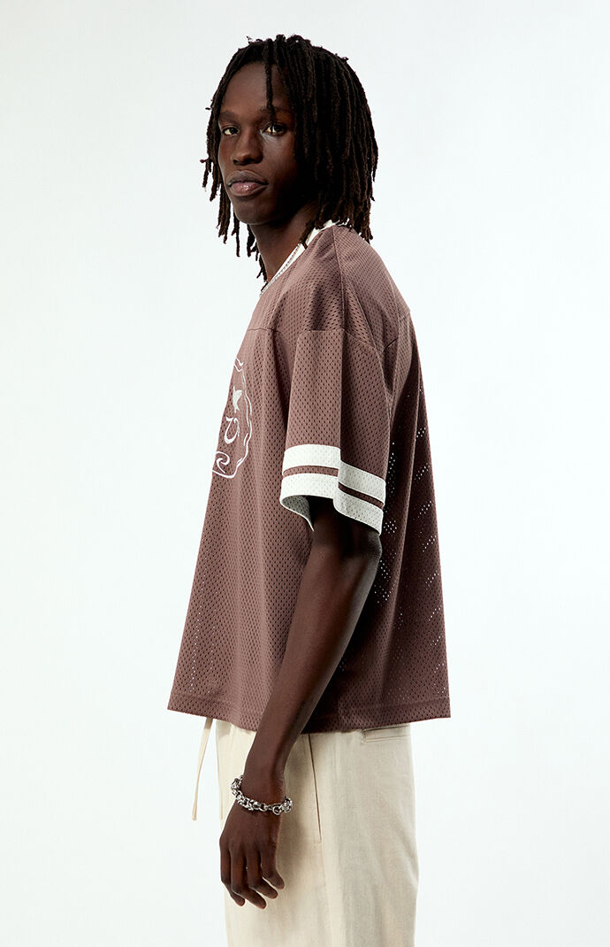Pacsun Belle Vie Cropped Football Jersey | Pacsun