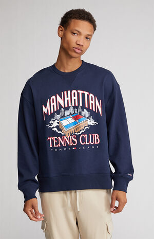 Tommy Jeans Logo Crew Neck Sweatshirt |