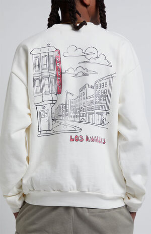Pacific Sunwear Broadway Crew Neck Sweatshirt image number 2