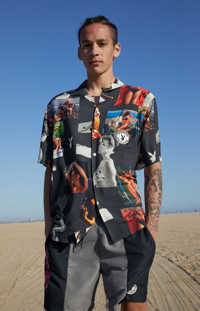 Playboy button down shirt pacsun outlet