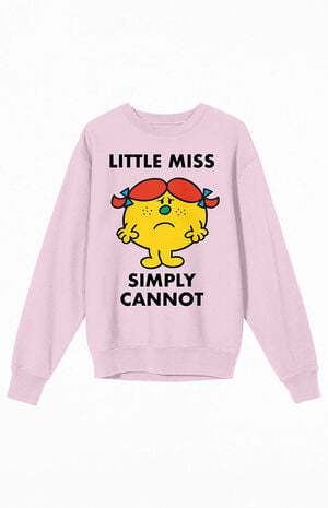 Little Miss Simply Cannot Crew Neck Sweatshirt image number 1