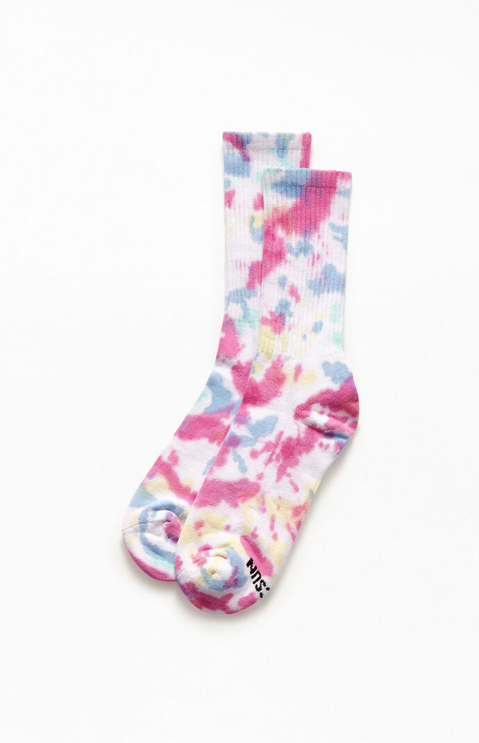 Recycled True Dye Dot Crew Socks