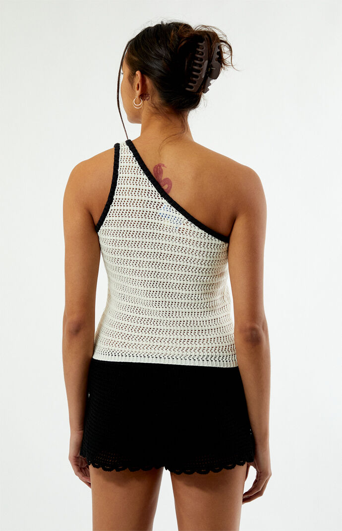 Your Favorite Colette One Shoulder Knit Top
