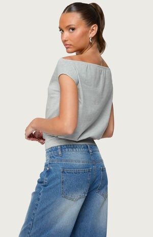 So London Off Shoulder Top image number 3