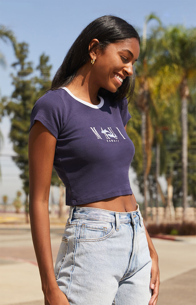 Navy Maui T-Shirt