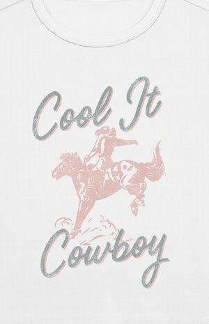 Cool It Cowboy Cropped T-Shirt image number 2