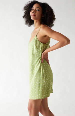 Scooped Tie Back Mini Dress Scooped Tie Back Mini Dress image number null